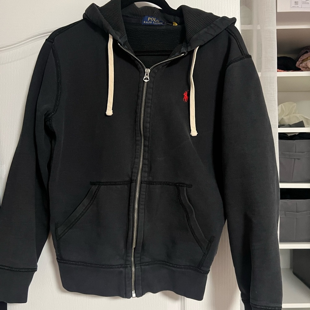 COPY - Polo Ralph Lauren Black Zip-Up Hoodie